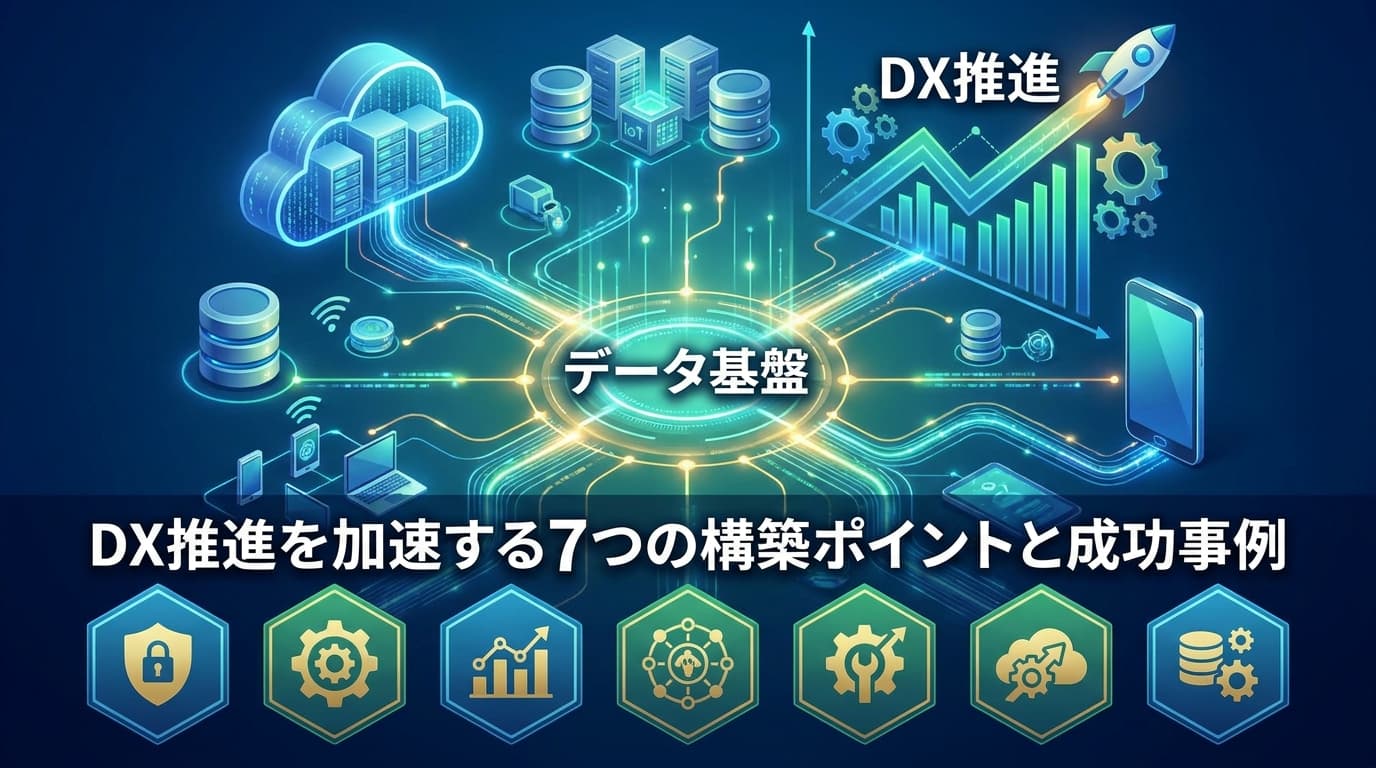 データ基盤とは?構築の7つのポイントとSnowflake・BigQuery比較【2026年版】