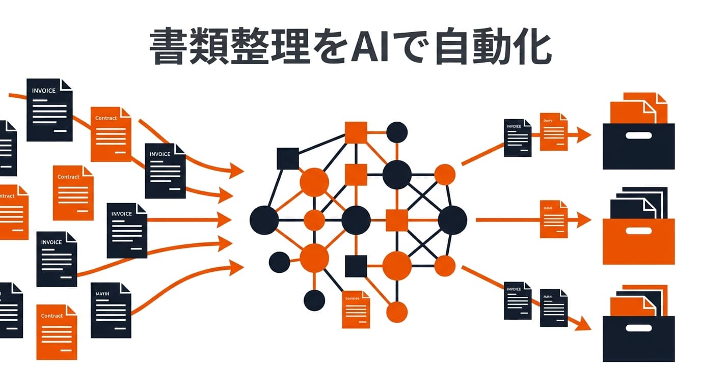 Claudeで社内文書・書類整理を自動化する方法|請求書・契約書・レポートの処理手順【2026年版】