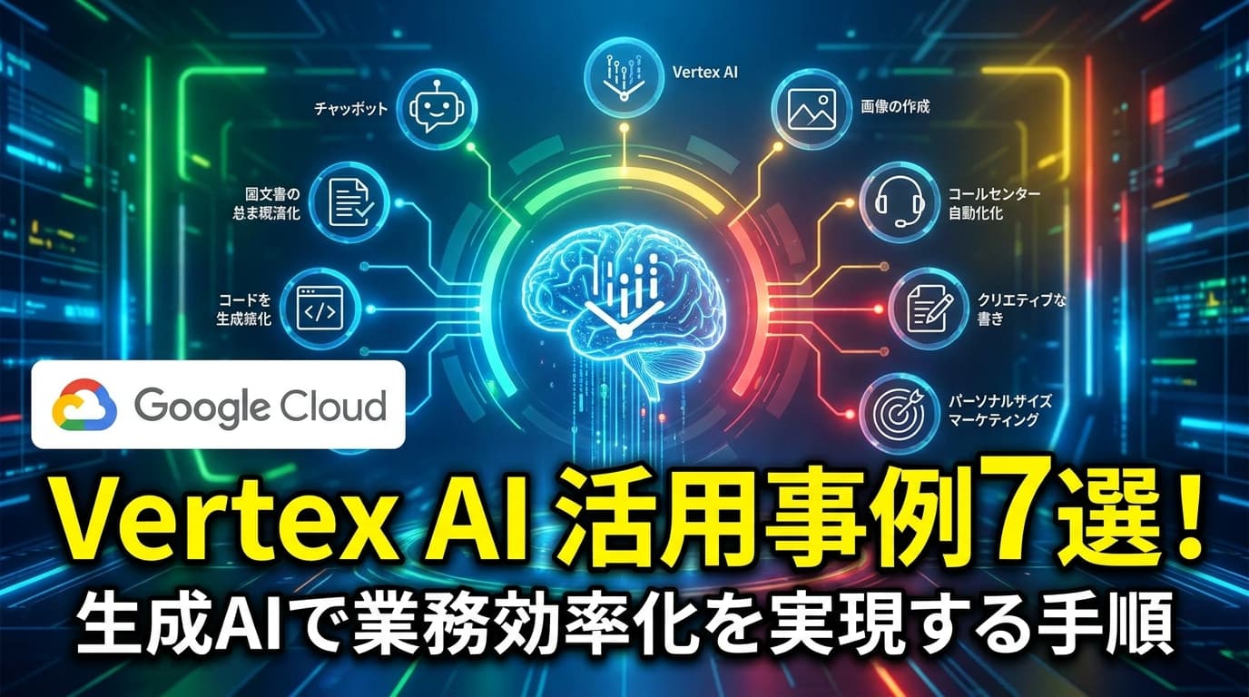 Vertex AI 活用事例7選|国内企業の導入成果と2026年最新情報