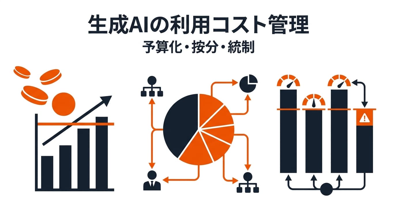 生成AIの利用コストを社内で管理する方法|予算化・部門按分・統制のAI FinOps実務【2026年版】