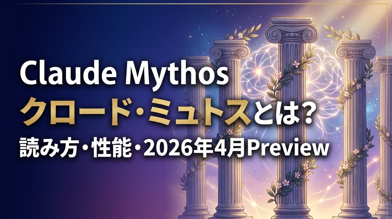 Claude Mythos(クロード・ミュトス)とは?読み方・発音・語源と2026年5月最新動向